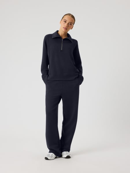 Björn Borg Studio Soft Halfzip Sweatshirt Marineblå, L