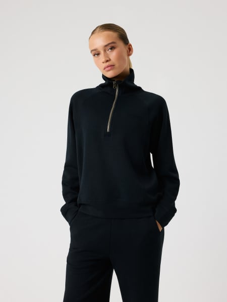 Björn Borg Studio Soft Halfzip Sweatshirt Sort, L