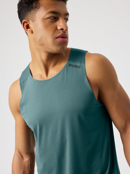 Björn Borg Borg Feather Tank Grøn, XL