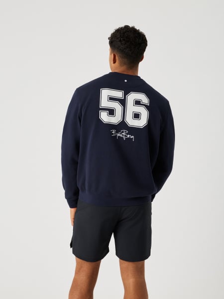 Björn Borg Borg Classic Print Sweatshirt Marineblå, M