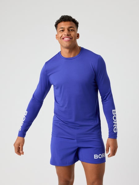 Björn Borg Borg Long Sleeve T-shirt Blå, M