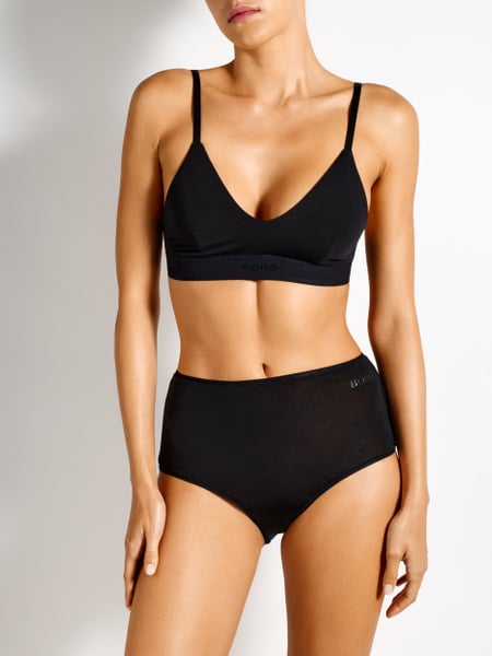 Björn Borg Soft Touch Highwaist Briefs 2-pack Sort, XXL