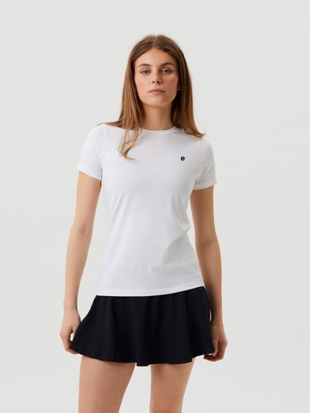 Björn Borg Ace Slim T-shirt Hvid, XS