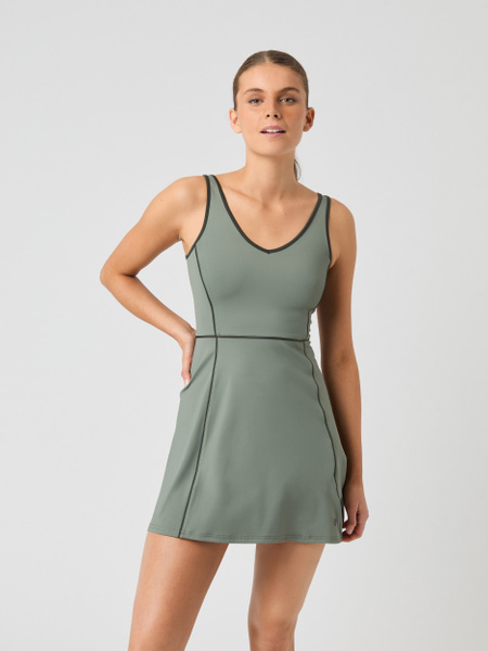 Björn Borg Ace V Dress Grøn, M
