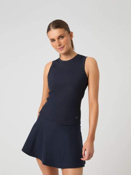 Björn Borg Ace Pocket Ribbed Tank Top Marineblå, M