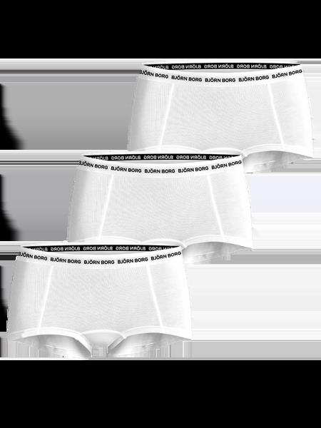Björn Borg Logo Boxer Shorts 3-pack Hvid, XS