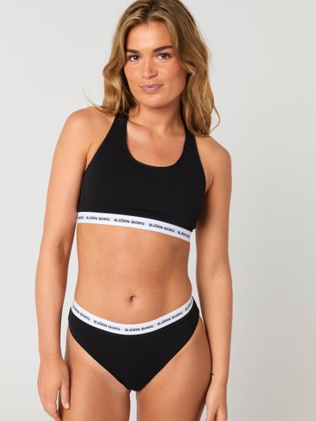 Björn Borg Logo Soft Top Sort, M