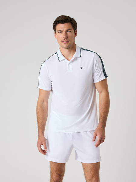 Björn Borg Ace Retro Polo Shirt Hvid, M