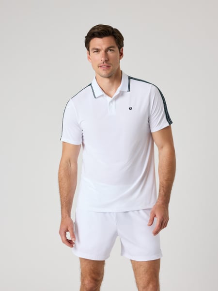 Björn Borg Ace Retro Polo Shirt Hvid, XXL