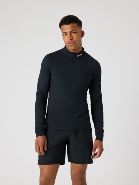 Björn Borg Borg Golf Midlayer Half Zip Sort, XL