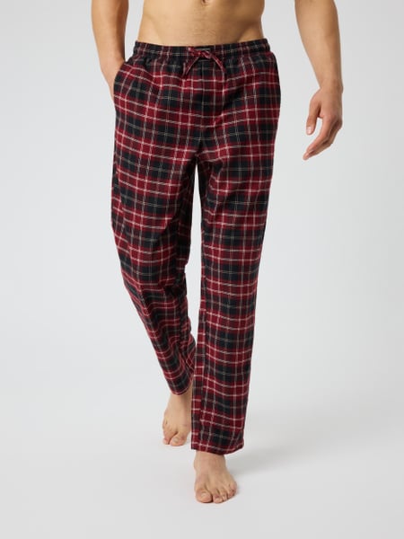 Björn Borg Core Flannel Pyjama Pants Grøn, S
