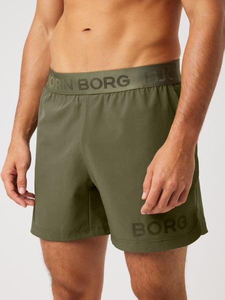 Björn Borg Borg Shorts 6 Inch Grøn, L