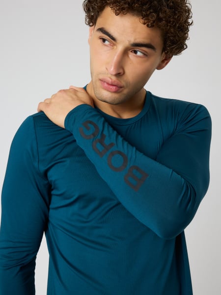 Björn Borg Borg Long Sleeve T-shirt Blå, M