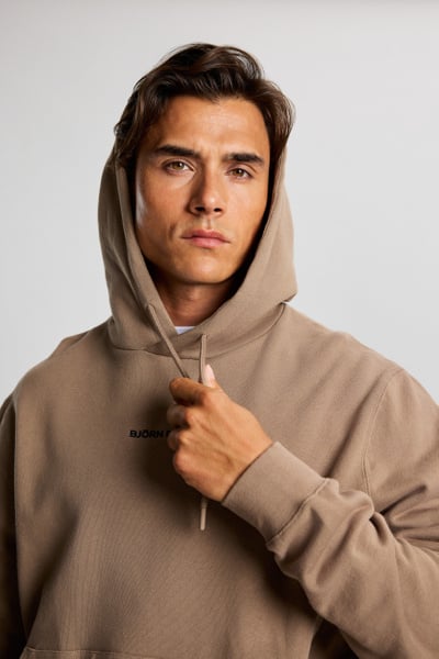 Björn Borg Borg Classic Hoodie Brun, M