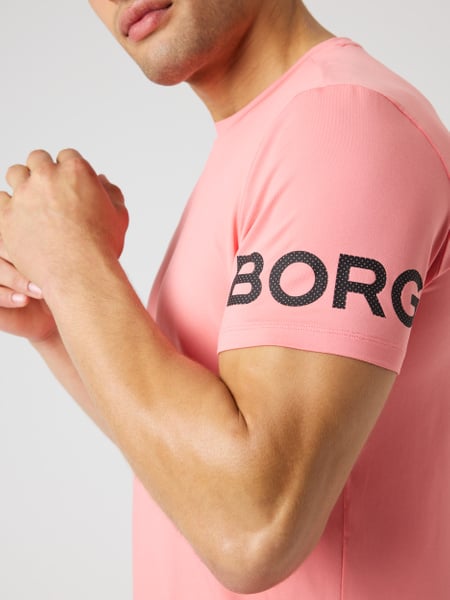 Björn Borg Borg T-shirt Pink, XL
