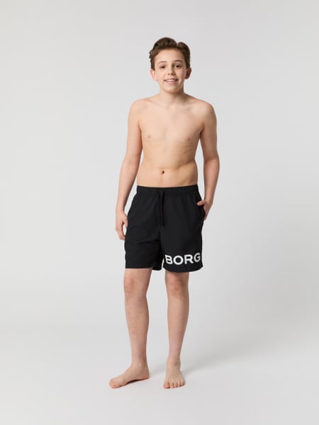 Björn Borg Borg Swim Shorts Sort, 134-140