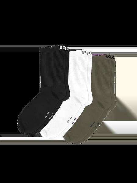 Björn Borg Sports Socks 3-pack Sort, 35-38