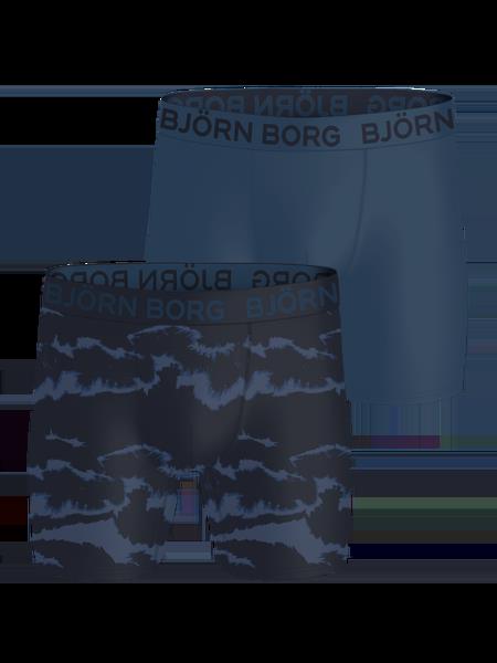 Björn Borg Sports Microfiber Boxers 2-pack Blå, M