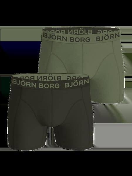 Björn Borg Bamboo Boxers 2-pack Grøn, M