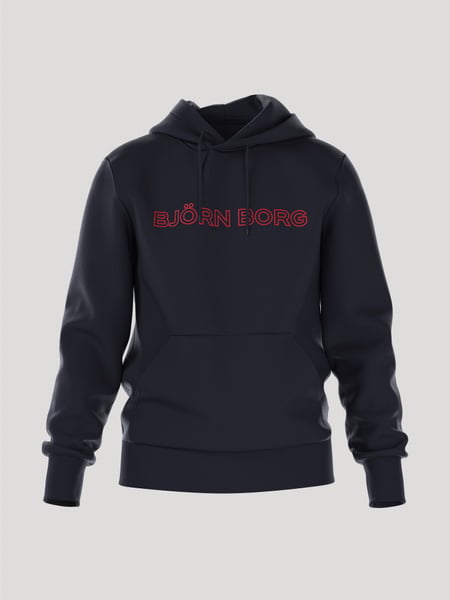 Björn Borg Borg Essential 3 Hoodie Marineblå, L