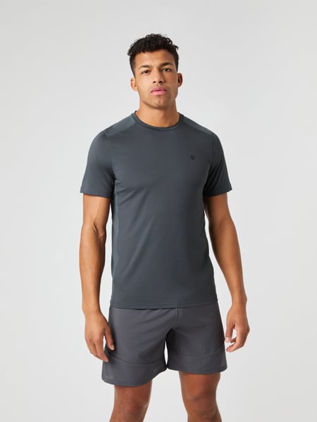 Björn Borg Ace Mesh Panel T-shirt Grå, L