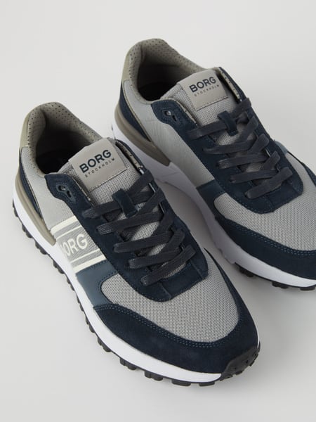 Björn Borg Men's Sneakers R2400 Suede Marineblå, 43