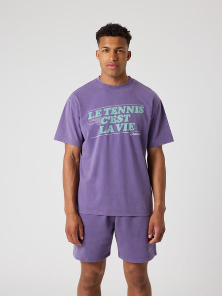 Björn Borg Borg Classic Print T-shirt Lilla, S