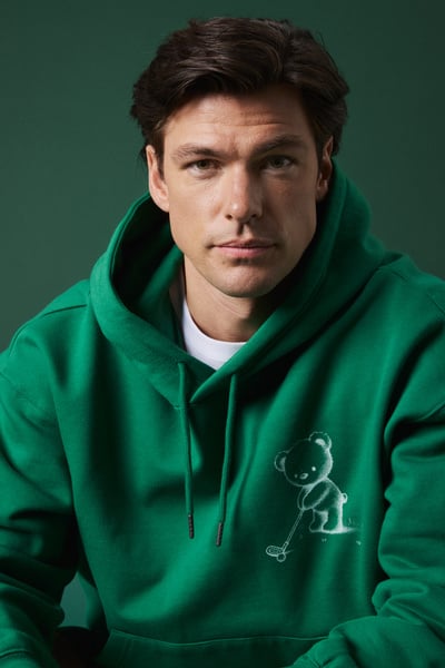 Björn Borg Borg Oversized Hoodie Grøn, XXL