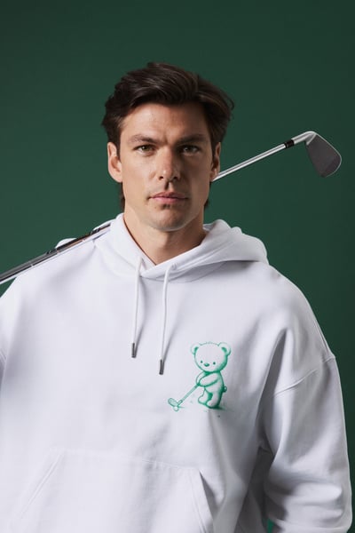 Björn Borg Borg Oversized Hoodie Hvid, S