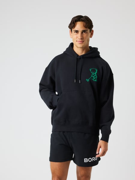 Björn Borg Borg Oversized Hoodie Sort, L