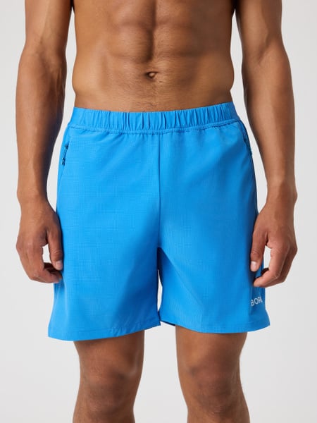 Björn Borg Borg Zip Shorts 7 Inch Blå, M
