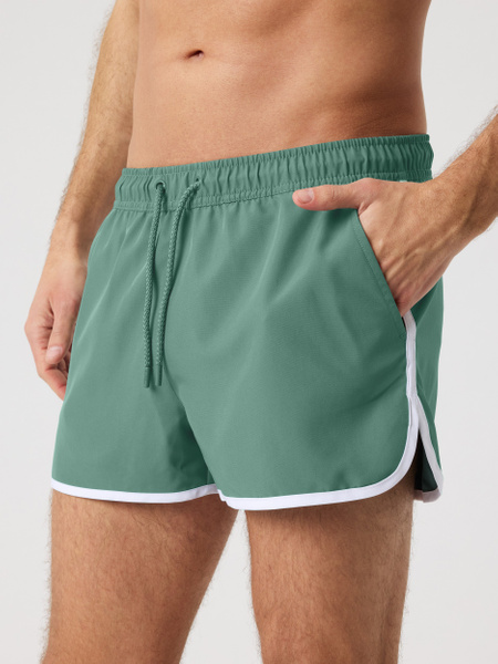 Björn Borg Borg Retro Swim Shorts Grøn, M