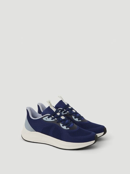 Björn Borg Unisex Ace Knit Sneakers Marineblå, 36