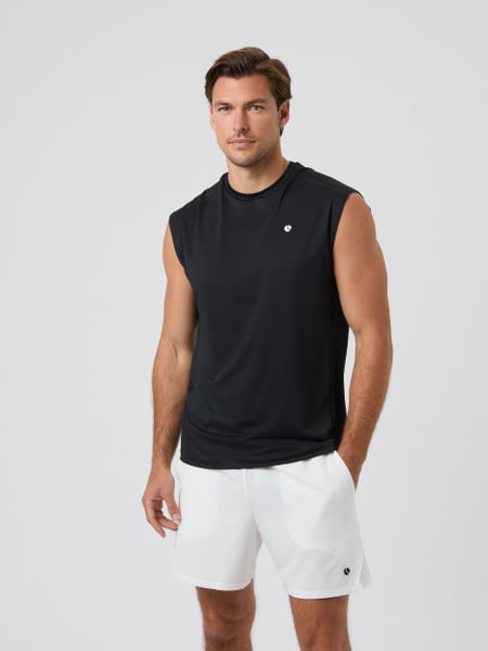 Björn Borg Ace Mesh Panel Tank Sort, S