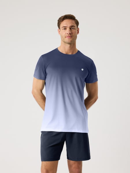 Björn Borg Ace Printed T-shirt Marineblå, M