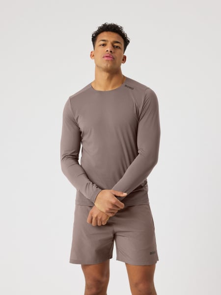 Björn Borg Borg Feather Long Sleeve T-shirt Brun, L