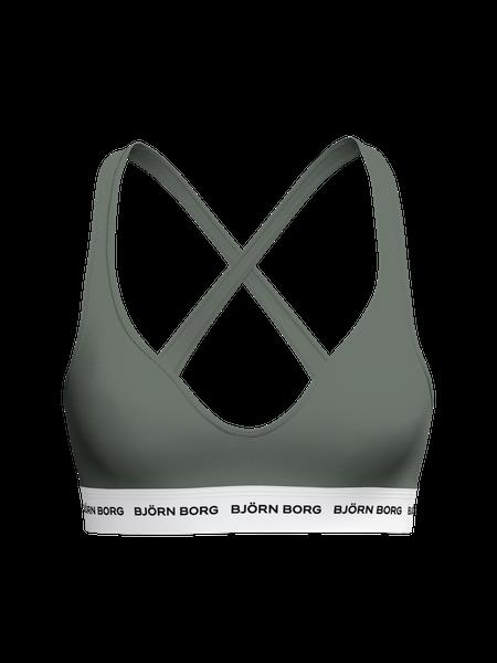 Björn Borg Logo Bralette Grøn, S