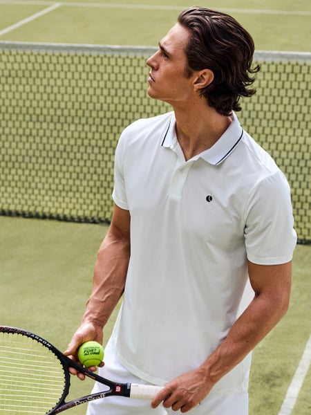 Björn Borg Ace Polo Shirt Hvid, XXL