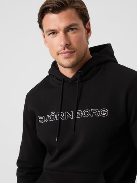 Björn Borg Borg Essential 3 Hoodie Sort, M