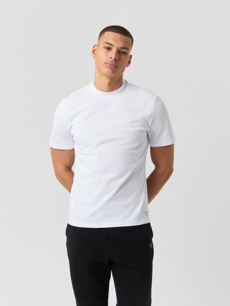 Björn Borg Centre High Neck T-shirt Hvid, XXL