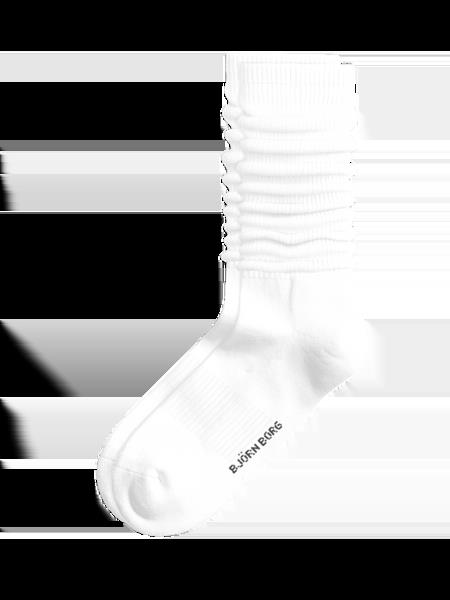 Björn Borg Classic Slouchy Crew Sock 1-pack Hvid, 36-40