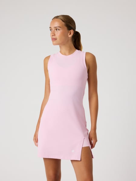Björn Borg Ace Ribbed Dress Pink, S
