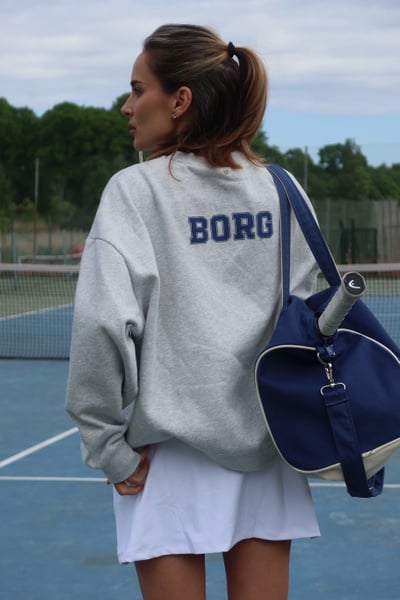 Björn Borg Borg Boyfriend Sweatshirt Grå, S