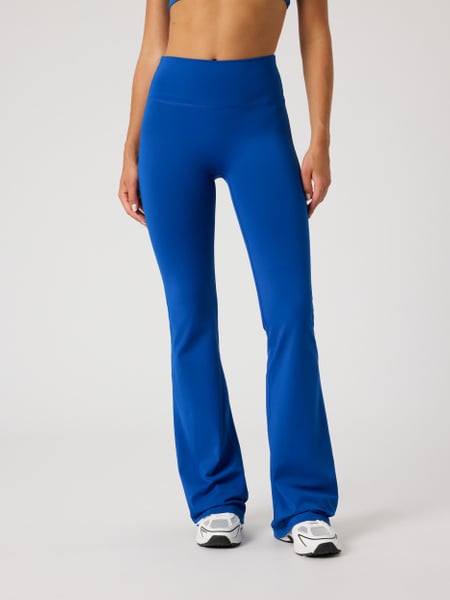 Björn Borg Borg Flare Tights Regular Blå, XXL