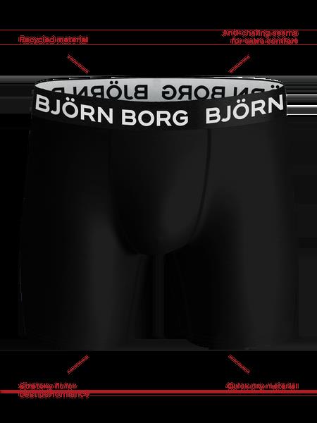 Björn Borg Sports Microfiber Boxers 1-pack Sort, XL