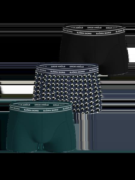 Björn Borg Organic Cotton Stretch Trunks 3-pack Multi, L