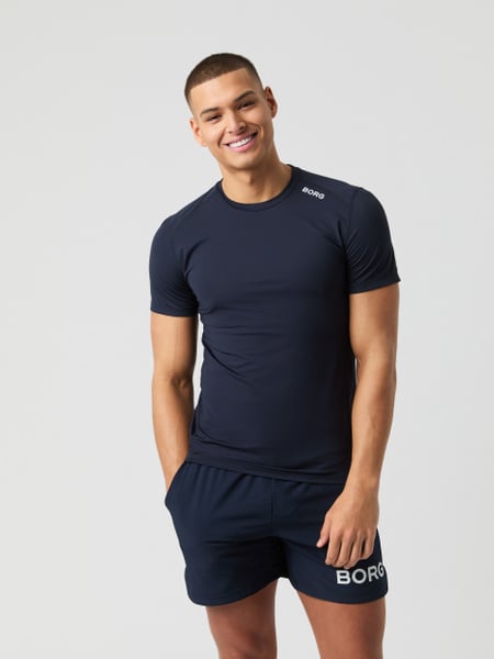 Björn Borg Borg Athletic T-shirt Marineblå, XXL