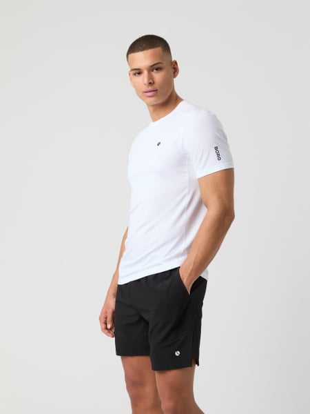 Björn Borg Ace Mesh Panel T-shirt Hvid, M