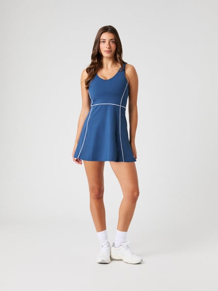 Björn Borg Ace V Dress Blå, XXL