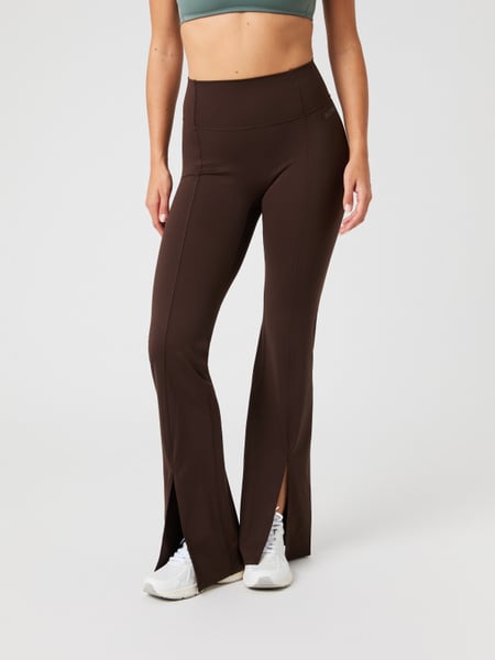 Björn Borg Studio Flared Slit Tights Brun, XXL